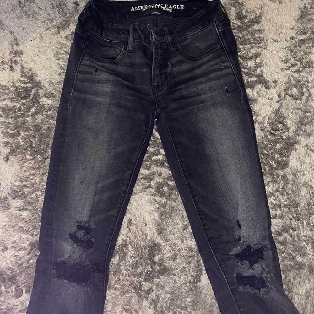 Black American Eagle jeans